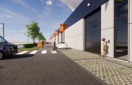 LOKEREN: nieuwbouw KMO units te koop