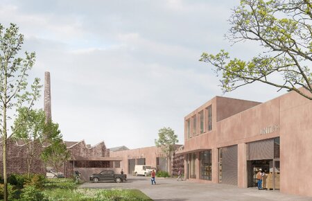 Nieuwbouw KMO Unit van 268m² te koop naast E17 in Kortrijk