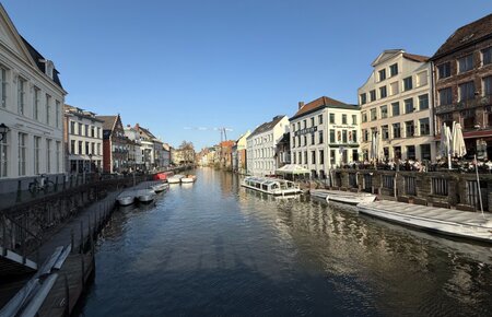 Prachtig appartement met zicht op de Leie
