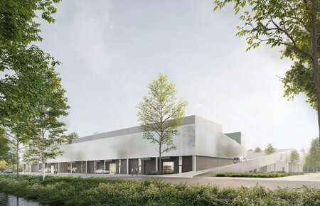 Nieuwe bedrijfsunit van 144 m² aan afrit R4 - Drongen